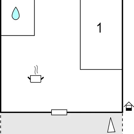 1 Bedroom Gorgeous In Apartmán Jesenice (Split-Dalmatia)